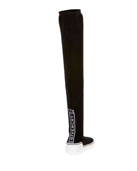 givenchy george v over-the-knee sneaker boots|Givenchy George V Over.